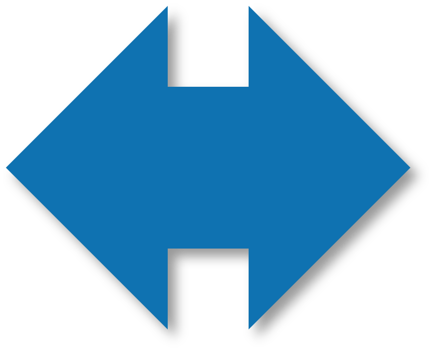 middle arrow